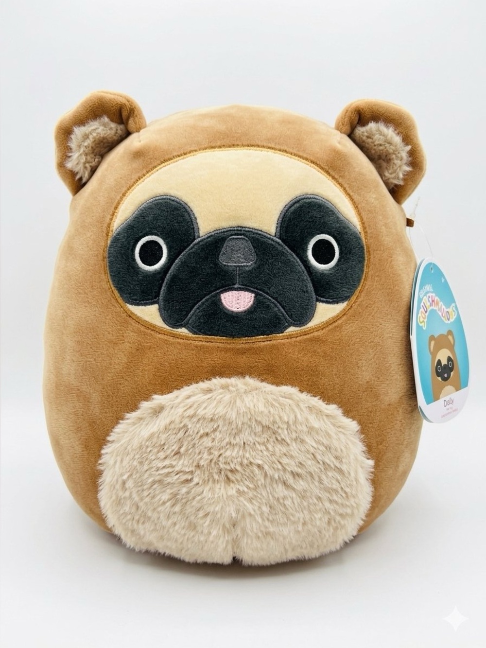NWT Squishmallow 8" Dally the Pug Bear Costume Plush - Costume Squad